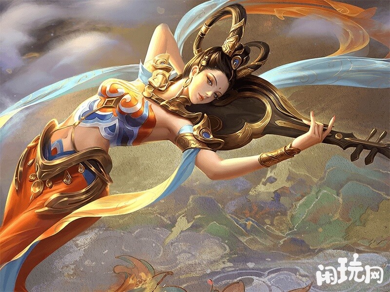 杨玉环3周年限定皮肤遇见飞天