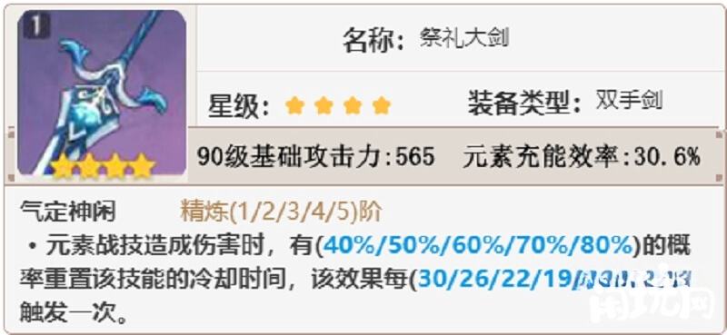 祭礼大剑是辛焱专属武器
