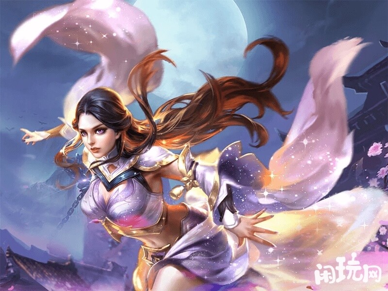 露娜联动皮肤紫霞仙子