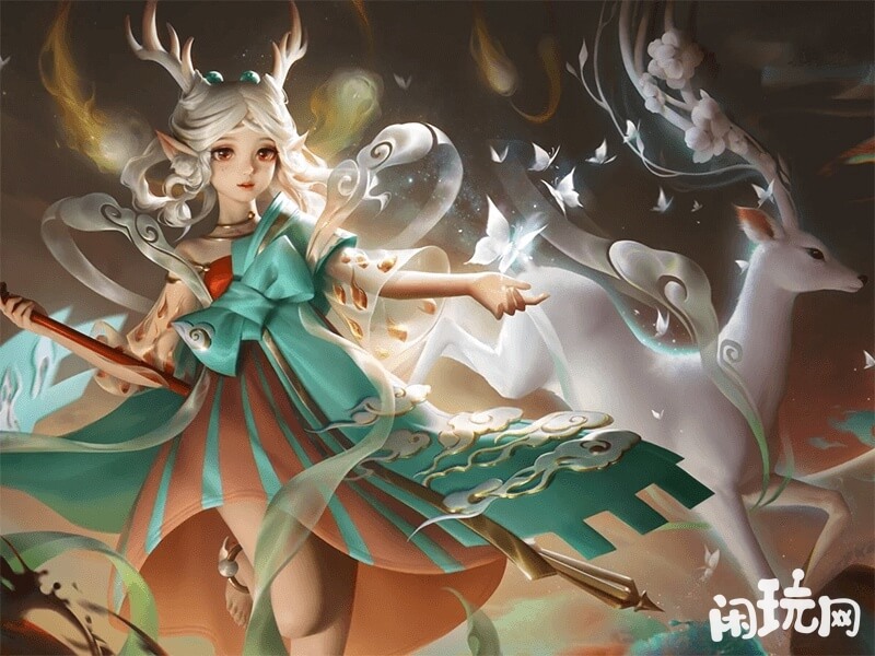 遇见神鹿是瑶五五开黑节的皮肤
