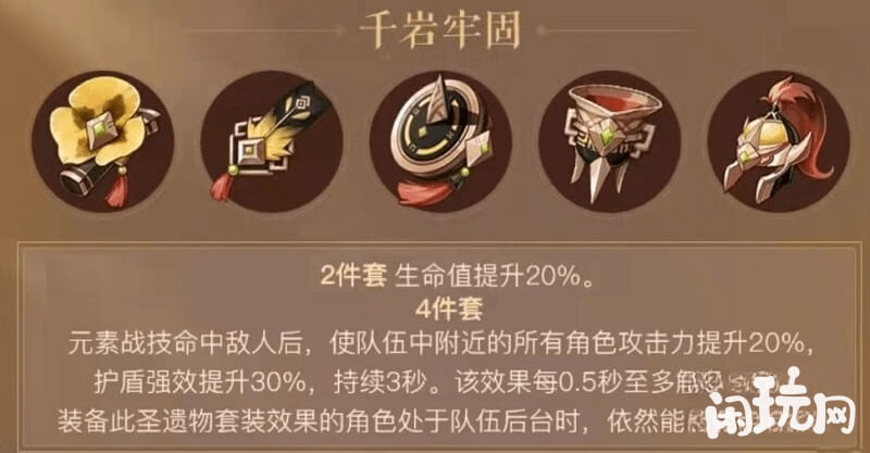 给阿贝多装备千岩牢固