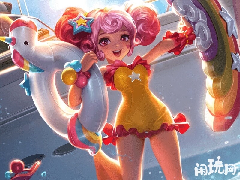 夏日活动皮肤缤纷独角兽