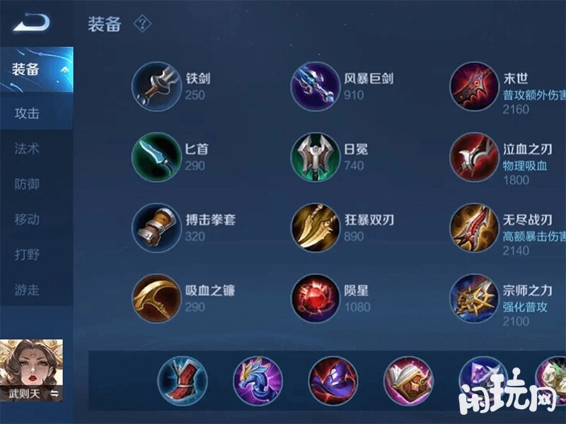 武则天后期六神装