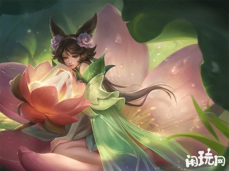 嫦娥熏花倒影皮肤
