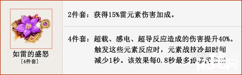 如雷的盛怒可以给刻晴搭配