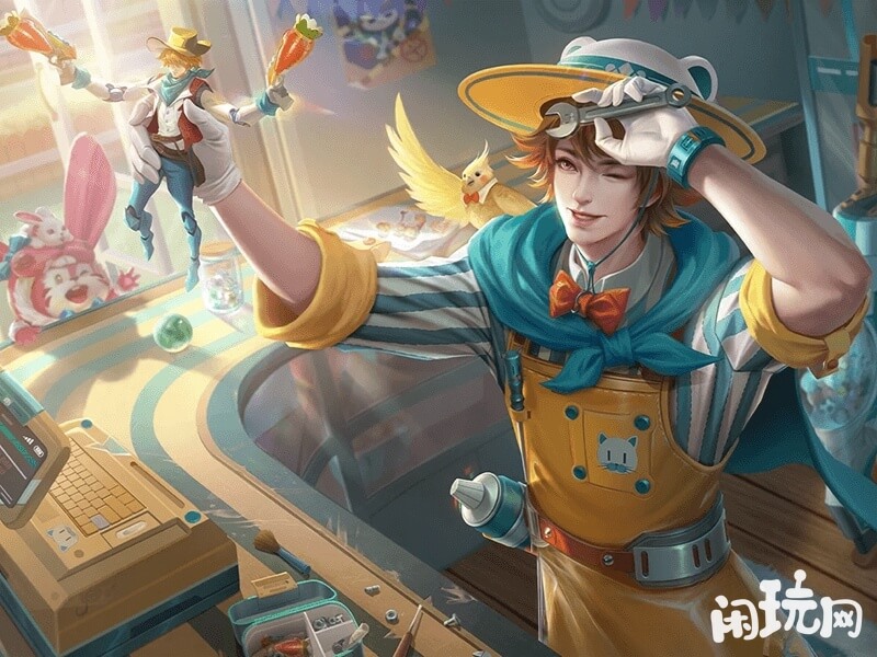刘备潮玩造梦师皮肤