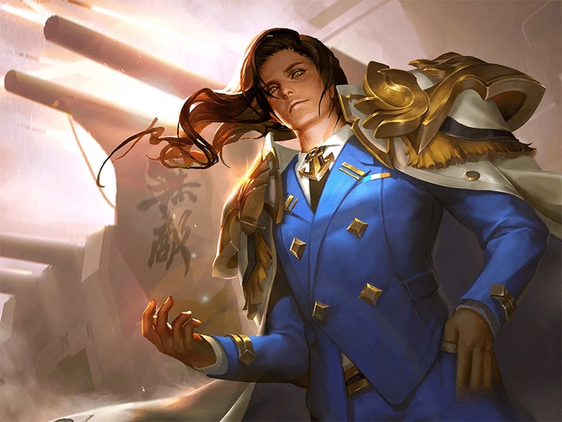 周瑜伴生皮肤海军大将
