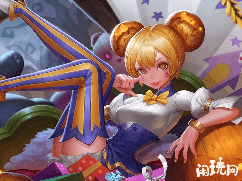 小乔伴生皮肤万圣前夜