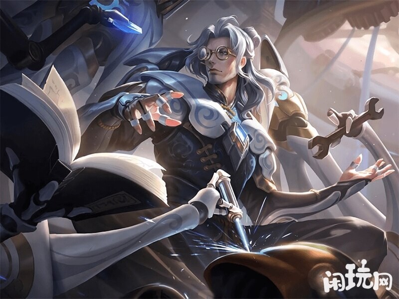 正在修理儿子的鲁班大师