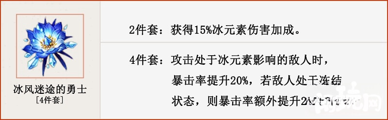 冰风迷途的勇士适合绫华