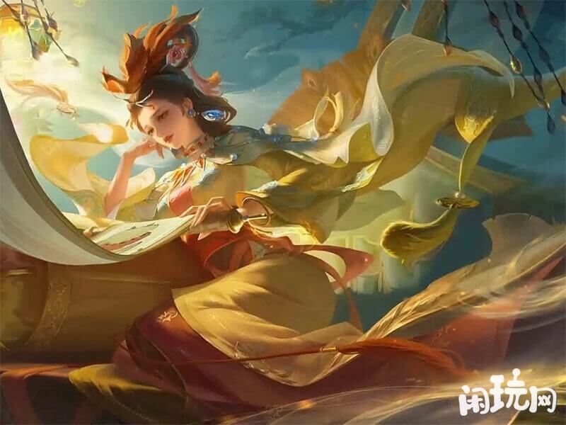 王者荣耀甄姬女儿国国王皮肤