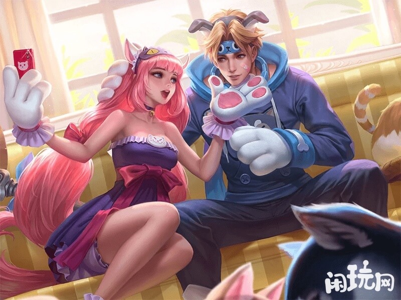 大乔和孙策的猫狗日记皮肤