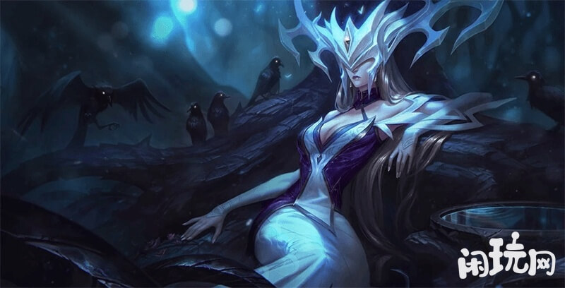 冰女的魔女皮肤立绘