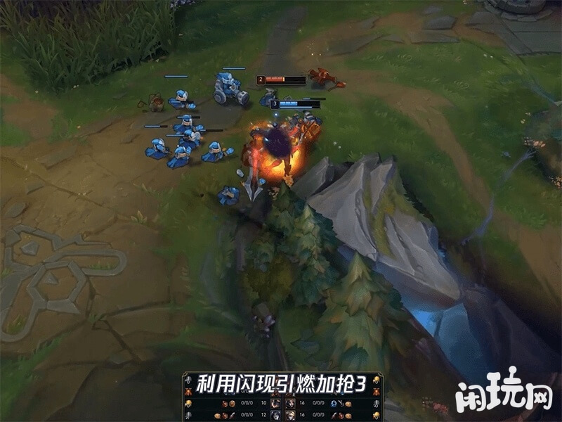 提莫Q技能致盲剑魔