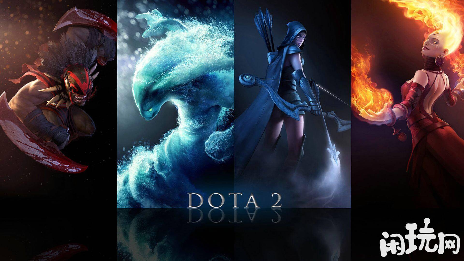 DOTA2是多人对战游戏