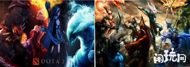DOTA2和DOTA的画质对比