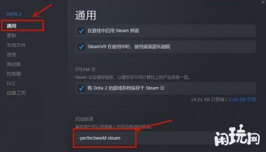 DOTA2国服启动项输入代码
