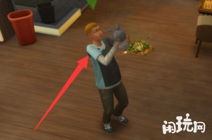 模拟人生4抱起灰尘兔