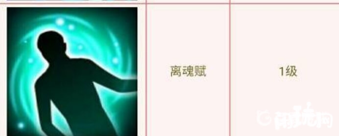 倩女幽魂异人技能离魂赋
