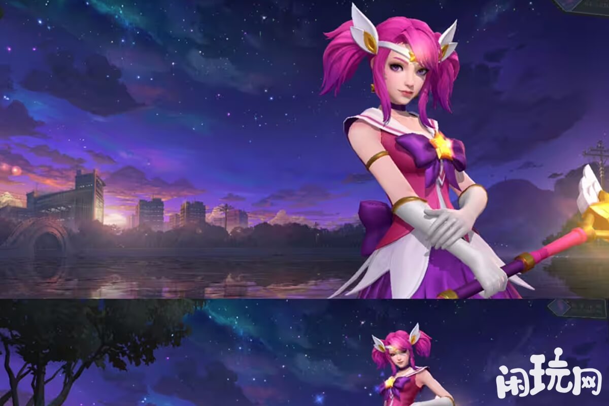 lol拉克丝魔法少女建模外观