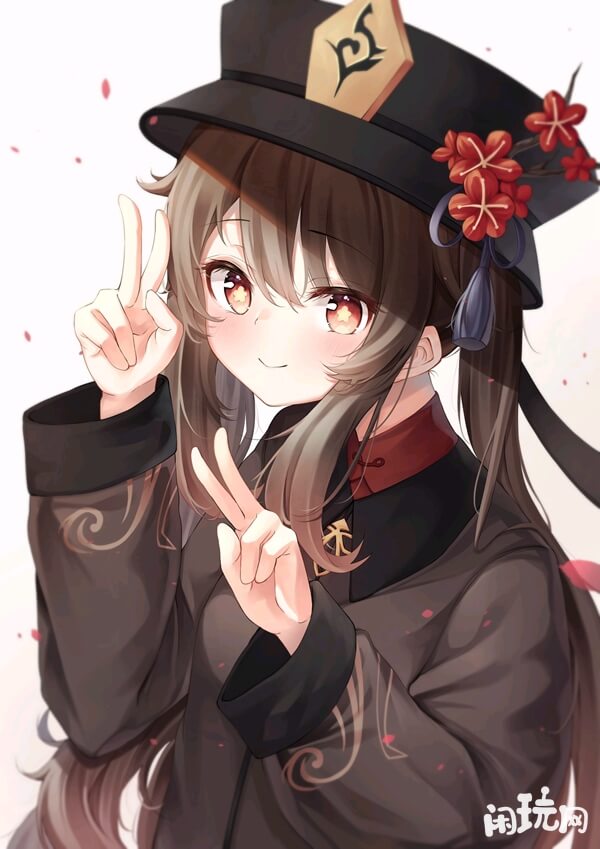 乖巧类型胡桃图片
