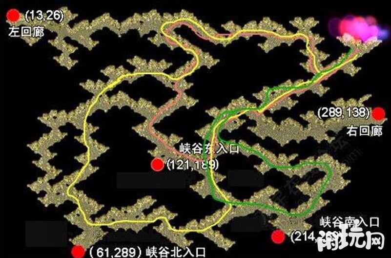 热血传奇赤月地图全貌