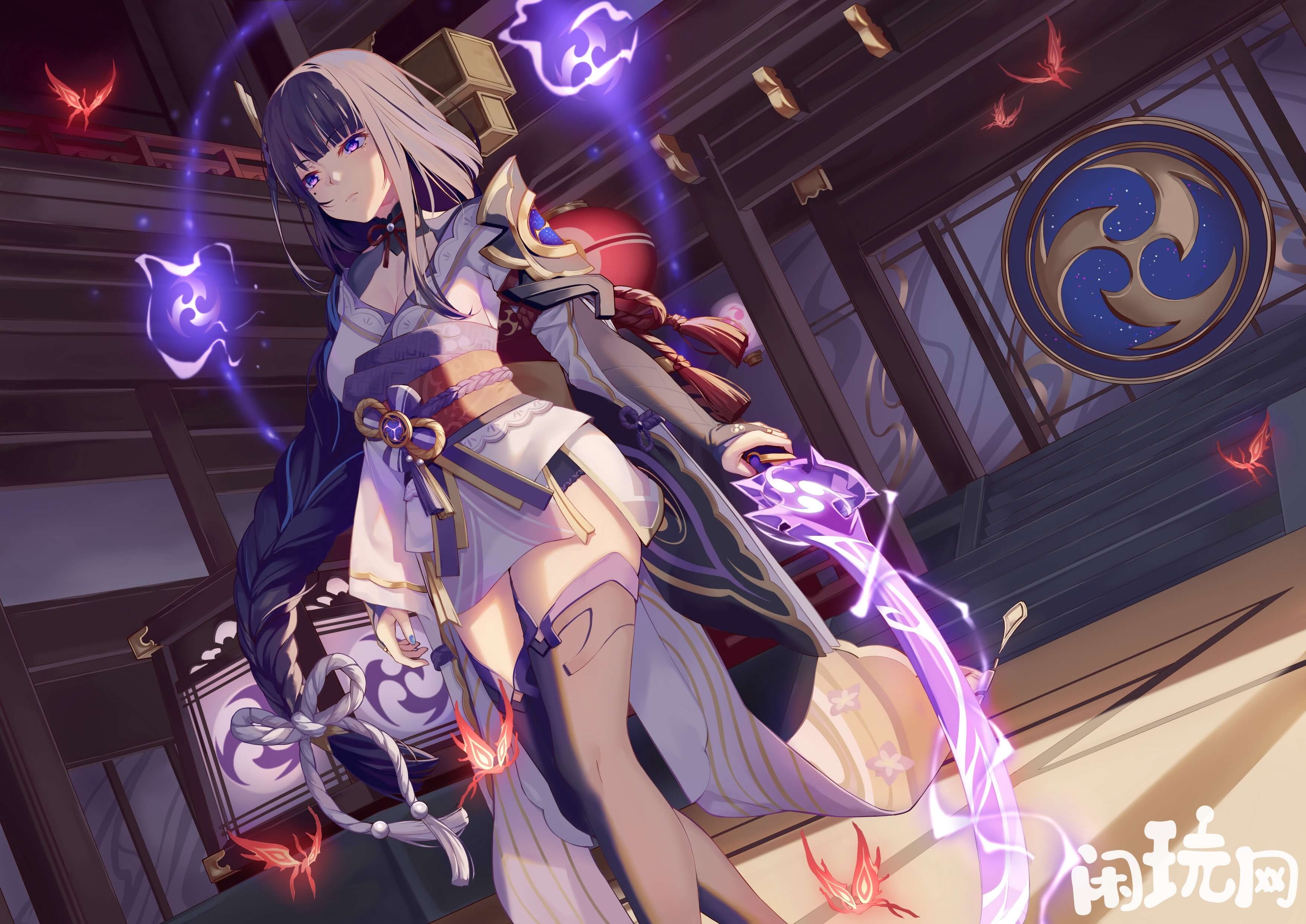 打完女士本的原神雷电将军