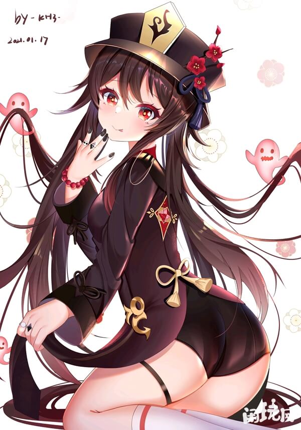 原神胡桃性感壁纸