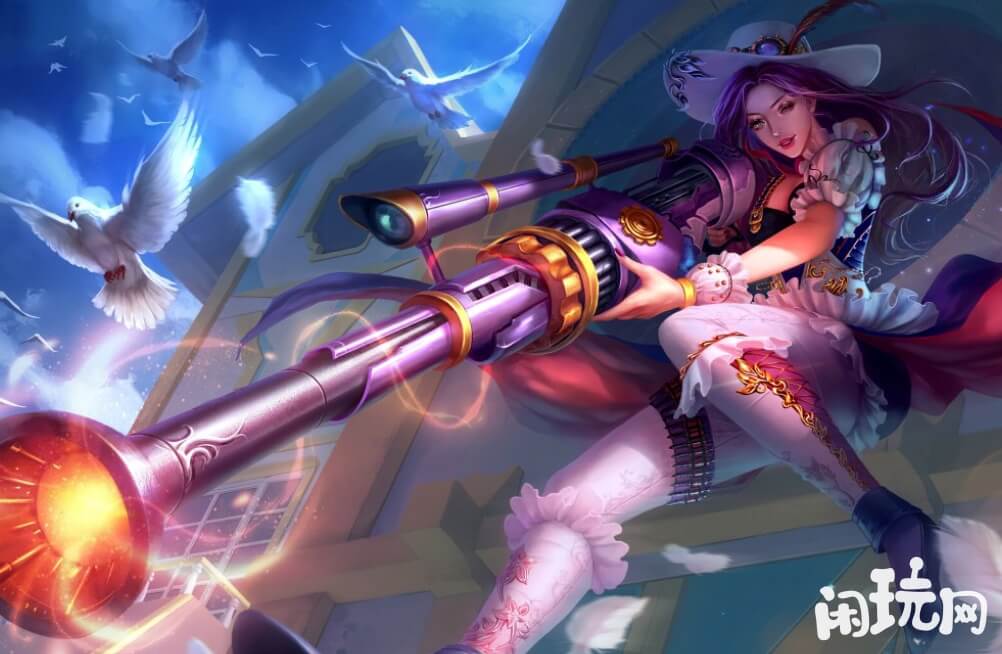 英雄联盟皮城女警是ADC