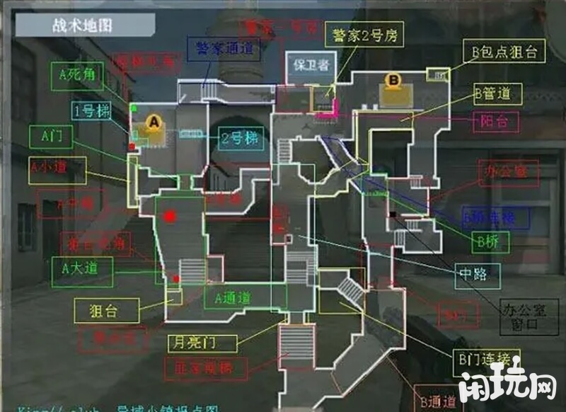 熟悉地图位置