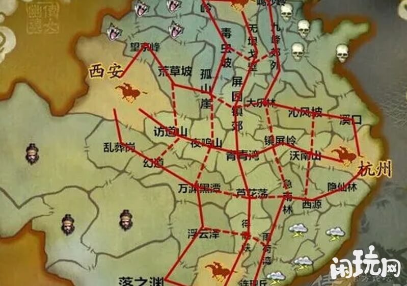 倩女幽魂跑商路线