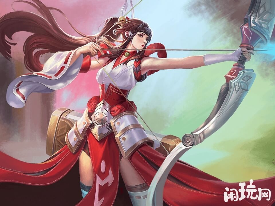 王者伽罗花见巫女皮肤
