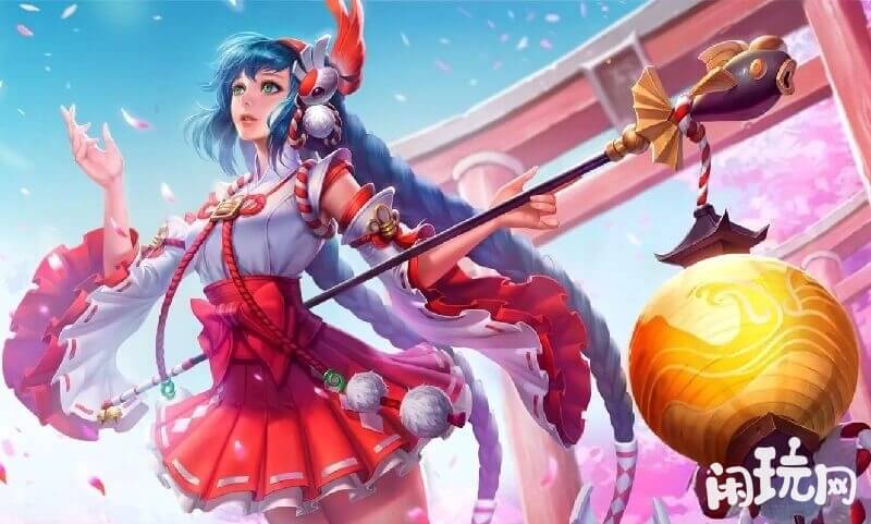 大乔伊势巫女皮肤