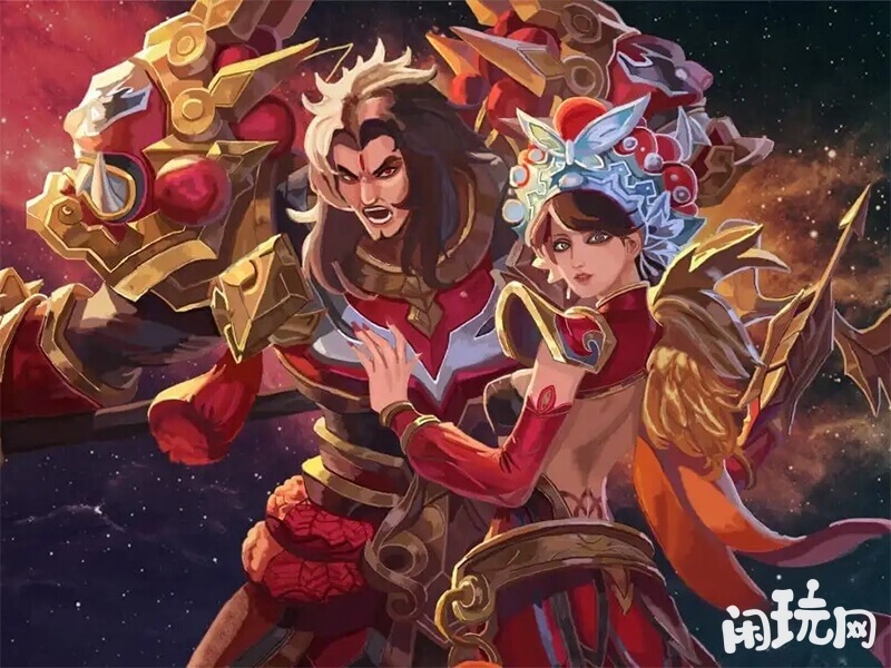 王者荣耀虞姬人气皮肤霸王别姬