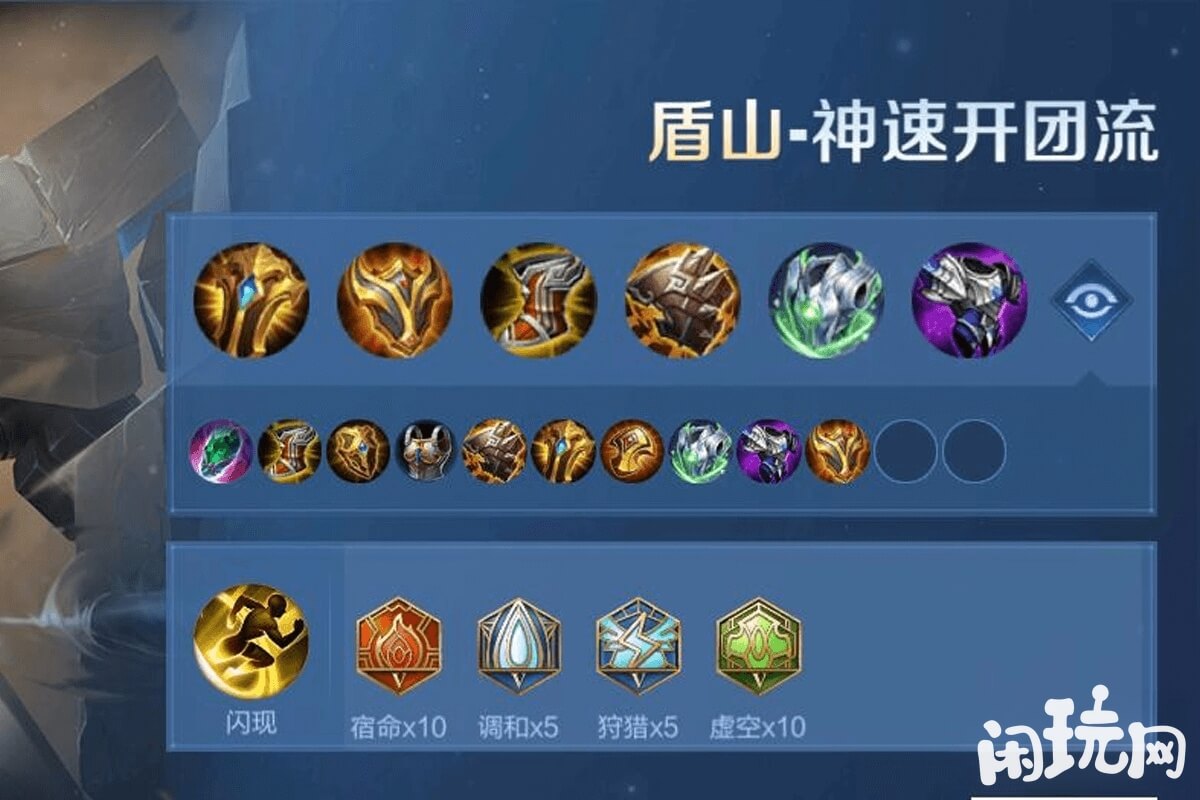 盾山神速开团流出装