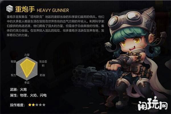站桩输出的重炮手